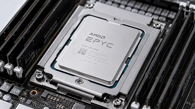 Procesador AMD EPYC GENOA de servidor con múltiples zócalos de RAM DDR5
